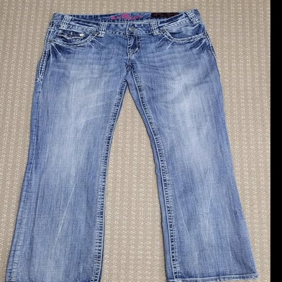 "Cowgirl Denim" Rock and Roll Ladies' Jeans (Size 29 x 34) - Picture 2 of 11